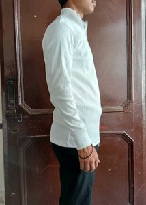 🧥Premium Half-White Zipper High Neck for Men