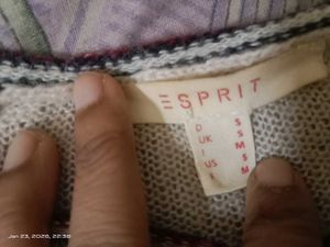 Stylish Patterned Knit Sweater