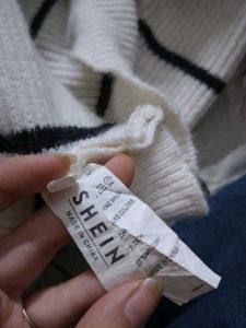 Striped Knit Sweater