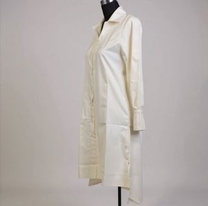 White Button Down Shirt Dress