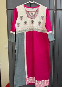 Pink Kurta (long)