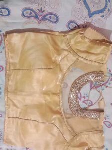 Elegant Golden Blouse