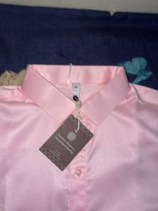Pink Button-Down Shirt