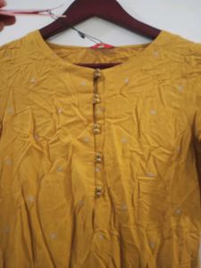 Mustard Kurta