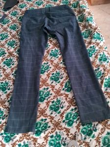 Checkered Casual Trousers