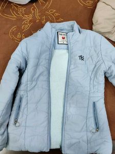 Light Blue Padded Jacket