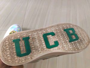 united Colors of Benetton metallic slip on Sneaker