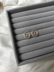 Dior Inspired Stud Earrings