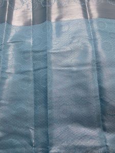 Elegant Blue zari Saree( Limited Priod Availale))