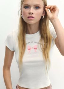 H&amp;M bow tshirt