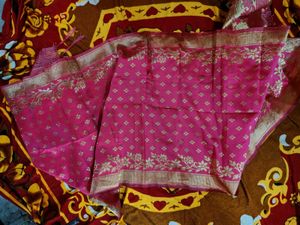 Lime Green Embroidered Kurti Set ( M Size )