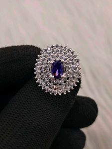 Pure Silver Ladies Ring