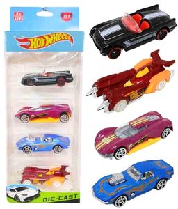 Die-Cast 4 Car Set Toy