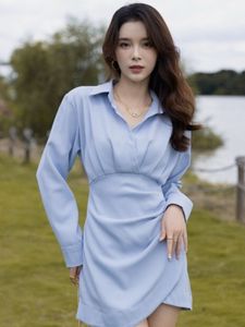 Fashion Vintage Pleated Fold Dress