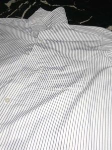 Striped Button-Down Shirt