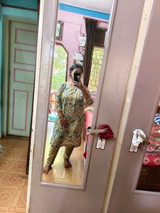 Cotton Kurta Pant Set