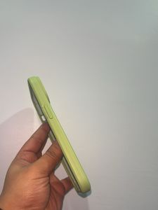 iPhone15 silicon Case - Light Green