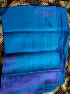 Blue &amp; Purple Saree