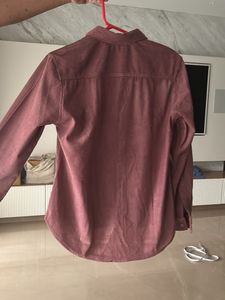 Zara Corduroy Button-Down Shirt