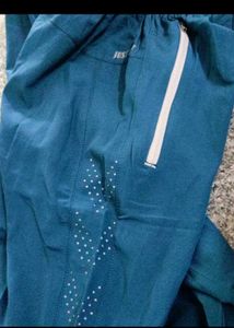 Blue Track Pants