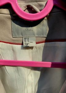 H&amp;M Premium Beige Formal Blazer for Women