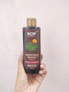 WOW Rosemary Biotin Hair Oil