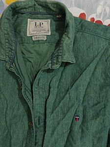 LP Green Casual Shirt