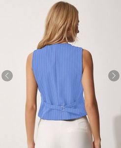 Striped Blue Vest