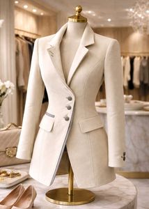 Elegant Cream Blazer