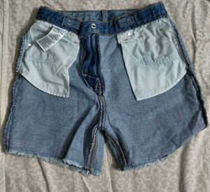 Denim Shorts Blue Navy
