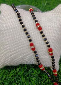 Golden Mangalsutra Work With ♥️ Stone