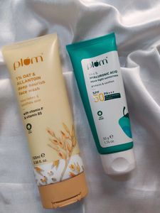 Plum Face Wash &amp; Sunscreen Combo