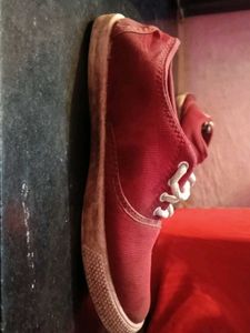 Kids Red Casual Shoes