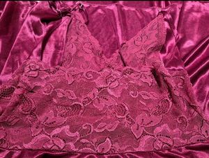 Silky Night dress Set