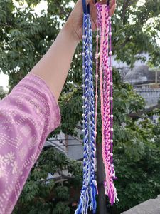 Boho Navratri Hair Accessories