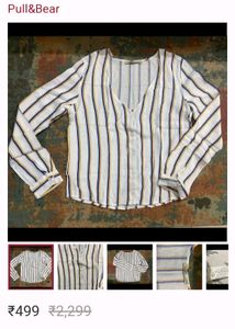 It is a brand new shirt from Pull&amp;Bear which was very expensive but it doesn&#39;t fit me anymore as it is XS so I&#39;m selling it here.