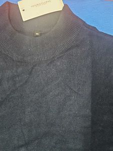 Navy Turtleneck Sweater