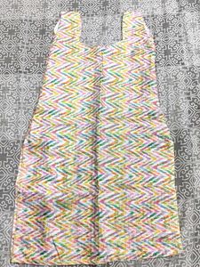 Colorful Zig-Zag Dress