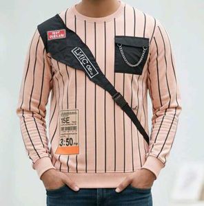 Striped Graphic T-Shirt