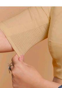 Classic Beige Blouse (M Size)