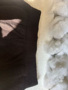 Black Lace Slit Korean Skirt (Free Shipping)