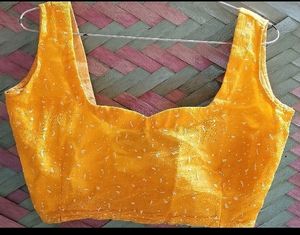 Kajukatli- yellow Saree