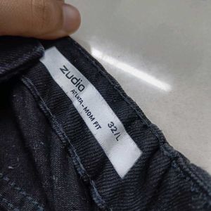 Black Mom Fit Jeans From Zudio