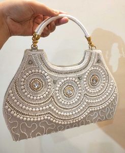 Pearl Beaded Handbag