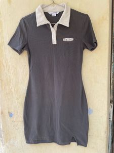 Grey Body Cone Dress