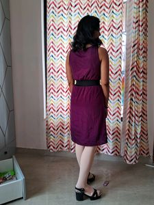 People Extra Small Size One Piece In Wine Color