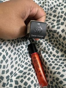 New Shiseido ShimmerGel Lip Gloss-06 Daidai Orange
