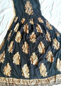 Black Colour   Naira Pattern Kurti