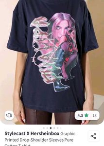 Graphic Print Cotton Tee