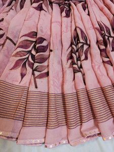 Elegant multi colour Floral Saree